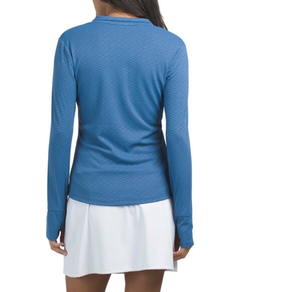 SIGRID OLSEN Riverside Quarter Zip Long Sleeve Pull Over Jacket - Picture 2 of 2